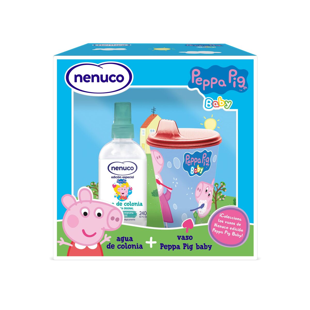 Child's Perfume Set Nenuco Peppa Pig 2 Pieces-0