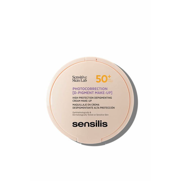 Make-up Effect Hydrating Cream Sensilis Photocorrection [D-Pigment Make-Up] Nº 02 Spf 50 10 g-0