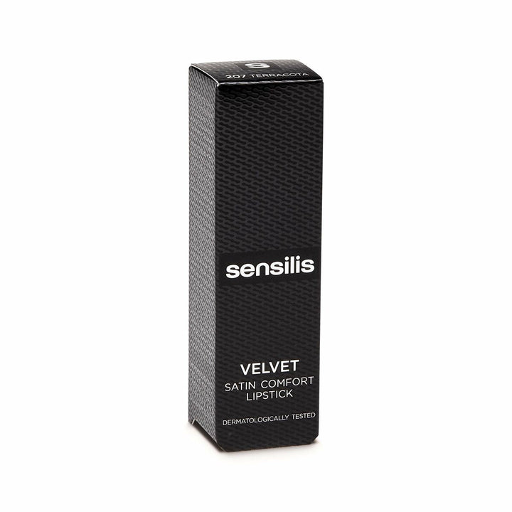 Hydrating Lipstick Sensilis Velvet 207 - Terracota Satin finish (3,5 ml) - Cosmova