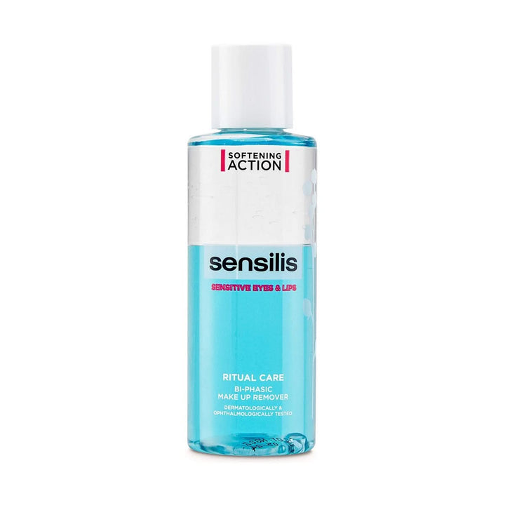 Facial Biphasic Makeup Remover Sensilis Ritual Care Eyes Lips (150 ml)-0