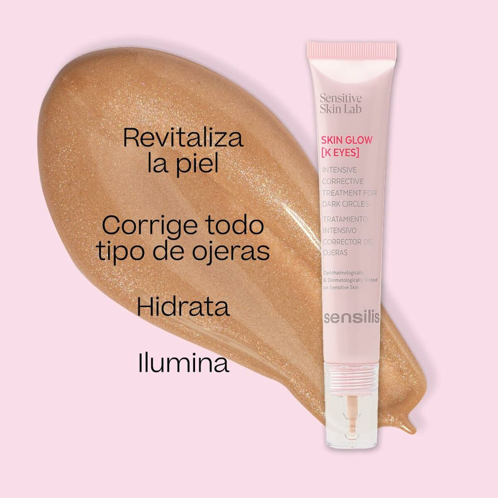 Cream for Eye Area Sensilis SKIN GLOW FACIAL 15 ml-3