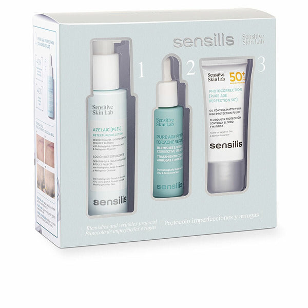 Cosmetic Set Sensilis PURE AGE PERFECTION 3 Pieces - Cosmova