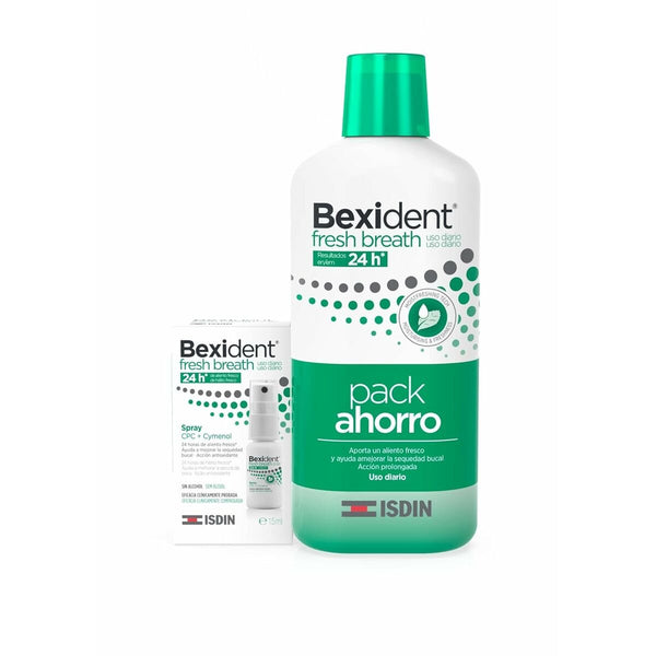 Oral Hygiene Set Isdin Bexident Fresh Breath (2 Pieces) - Cosmova