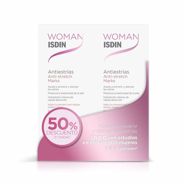 Anti - Stretch Mark Cream Isdin Woman 2 x 250 ml 250 ml - Cosmova