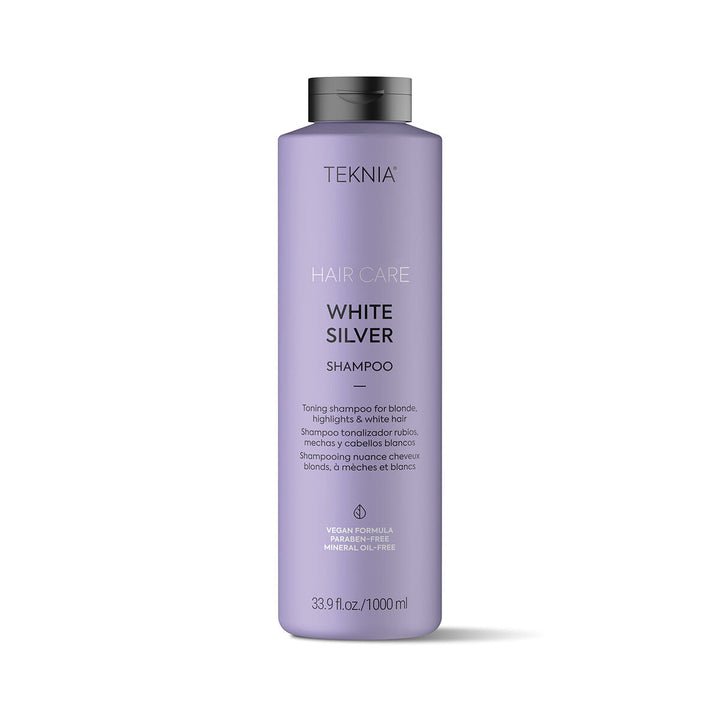 Shampoo Lakmé Teknia Hair Care White Silver (1 L)-0