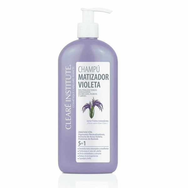 Tinting Shampoo for Blonde hair Clearé Institute 400 ml - Cosmova