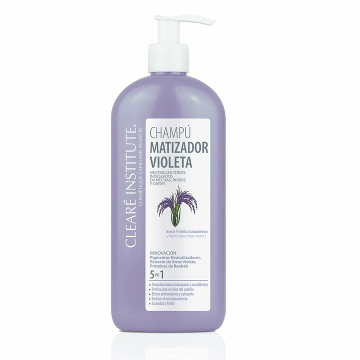 Tinting Shampoo for Blonde hair Clearé Institute 400 ml - Cosmova