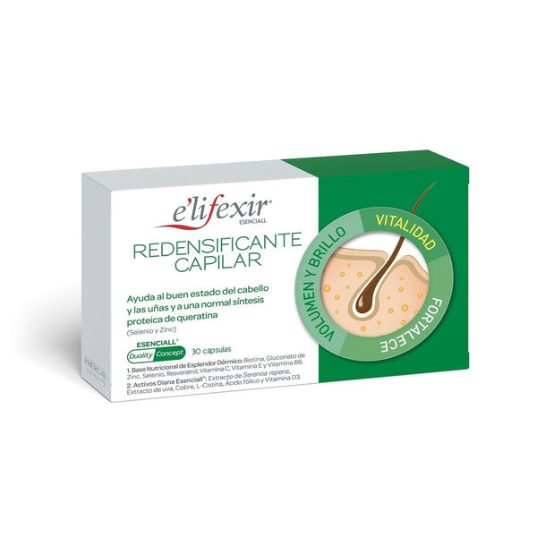 Anti - Hair Loss Treatment Elifexir Esenciall Capsules x 30 - Cosmova