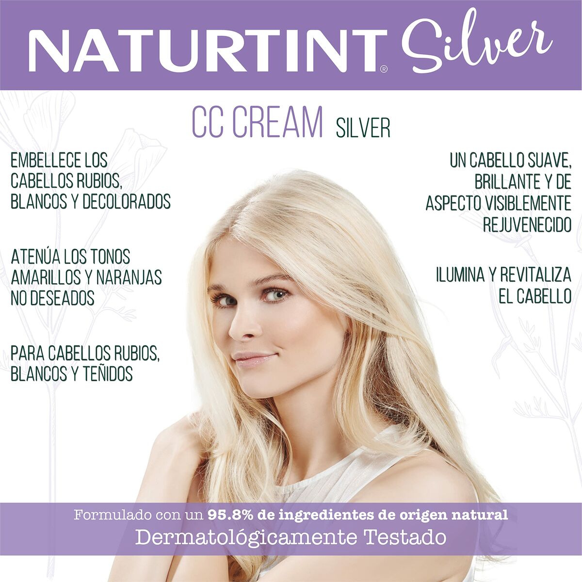 Hair Mask Naturtint SILVER 200 ml-6