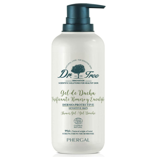 Shower Gel Dr. Tree Sensitive skin Eucalyptus Rosemary Purifying 500 ml - Cosmova