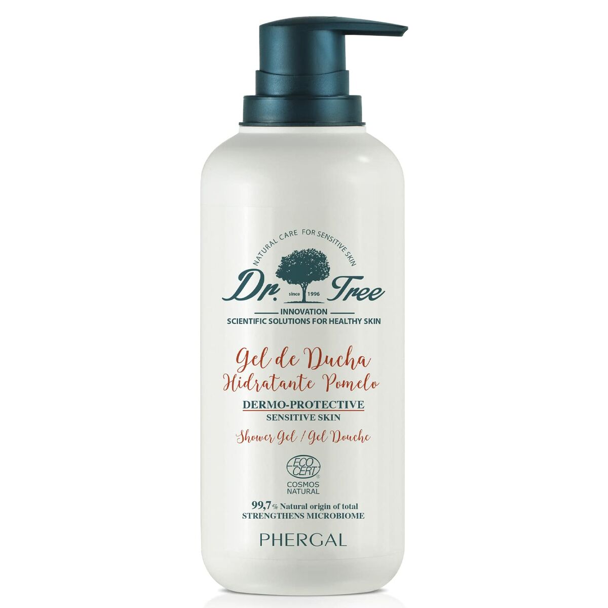 Moisturising Shower Gel Dr. Tree   Sensitive skin Grapefruit 500 ml-0