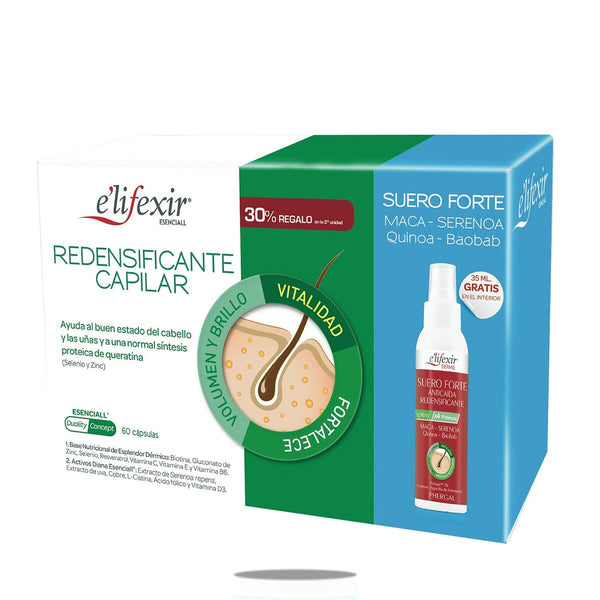 Strengthening Hair Treatment Elifexir Esenciall Redensificante Capilar Cápsulas 2 Pieces - Cosmova