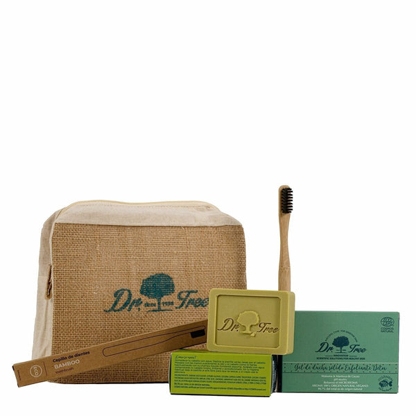 Shower Set Dr. Tree The traveler's kit Sensitive skin 4 Pieces - Cosmova