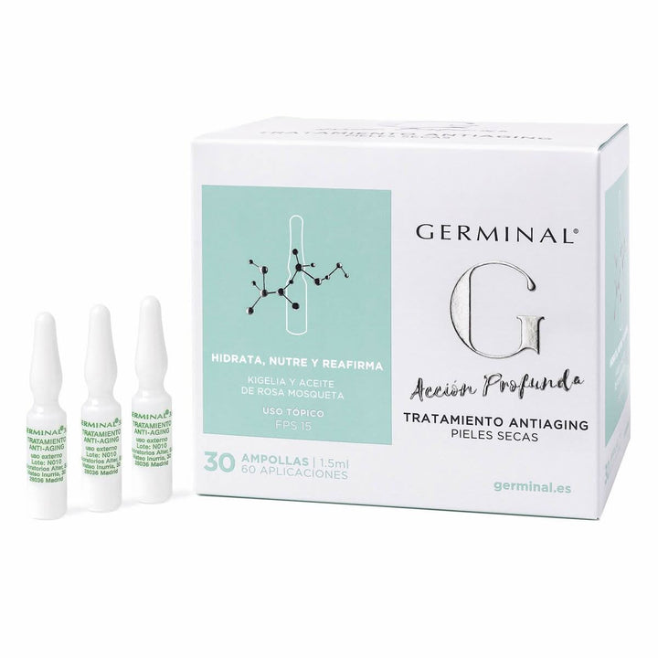 Ampoules Germinal 30 x 1,5 ml Dry Skin Anti-ageing-0