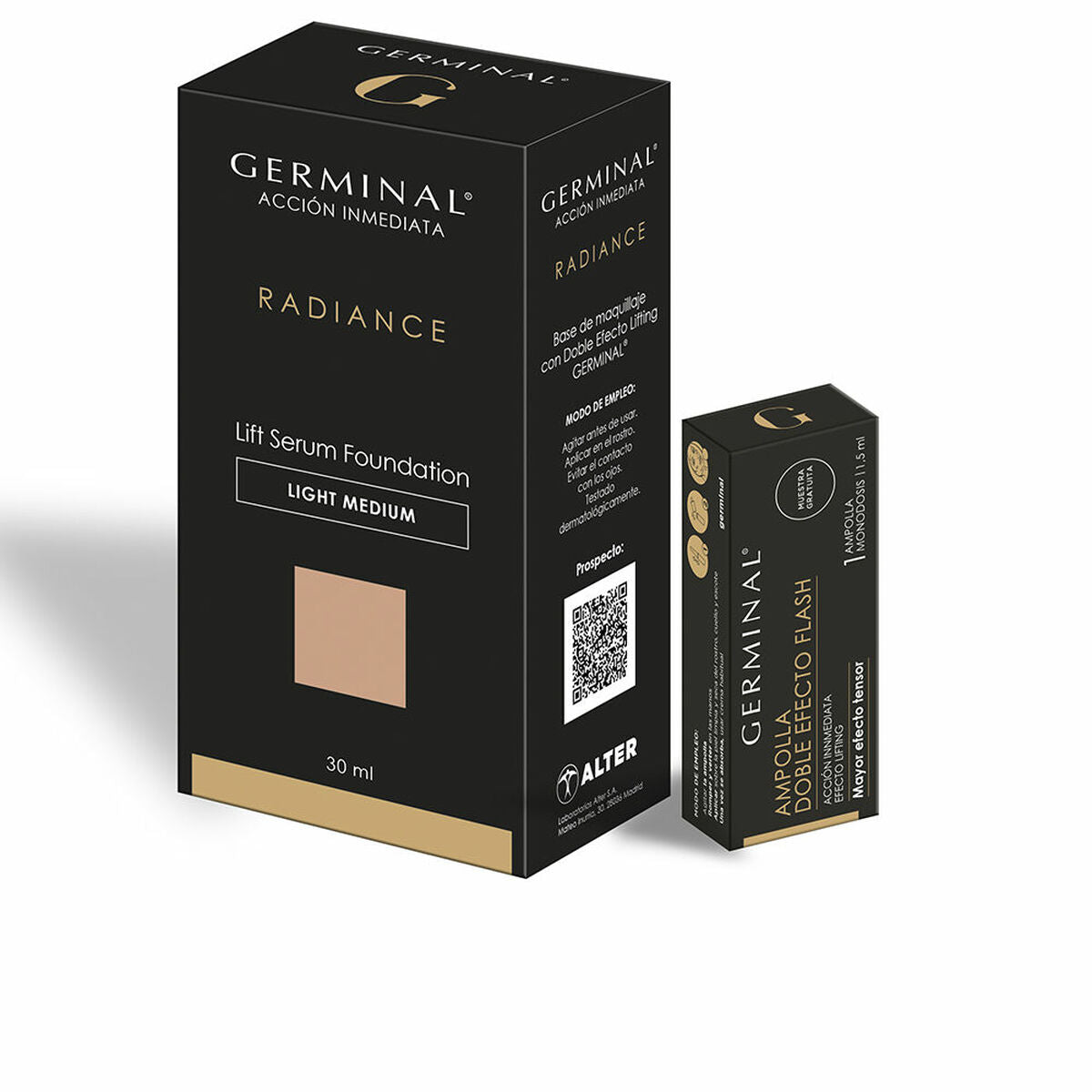 Make-Up Set Germinal ACCIÓN INMEDIATA RADIANCE 2 Pieces-0
