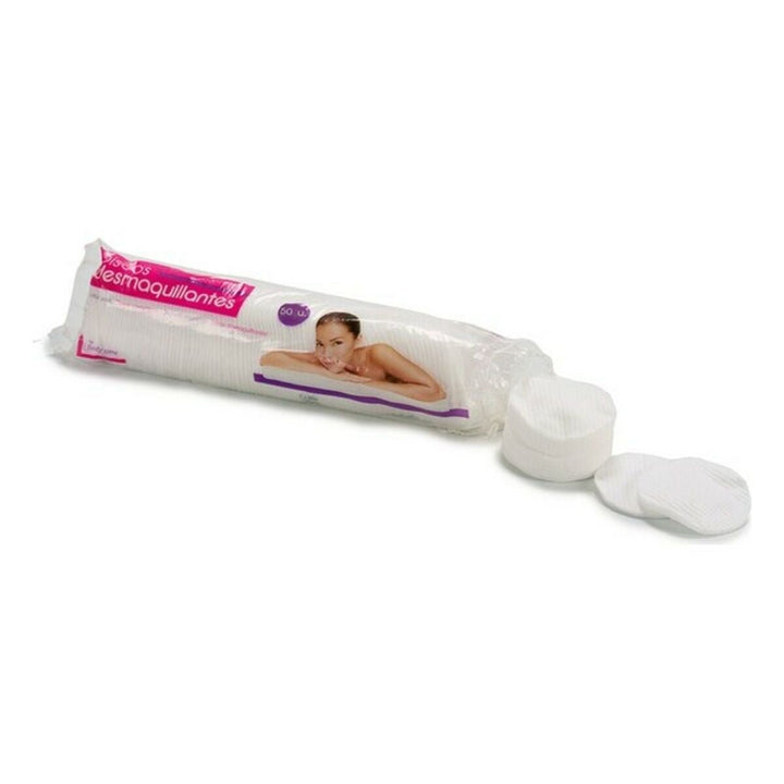 Make - up Remover Pads White Cotton (50 Pieces) - Cosmova