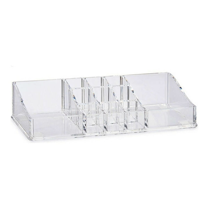 Make-up organizer Transparent 9 x 4,5 x 22,7 cm-0
