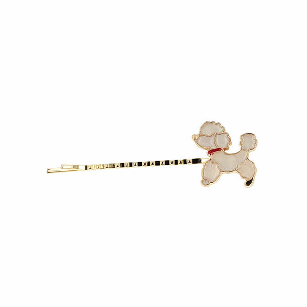 Hairpin Araban Golden White Dog - Cosmova