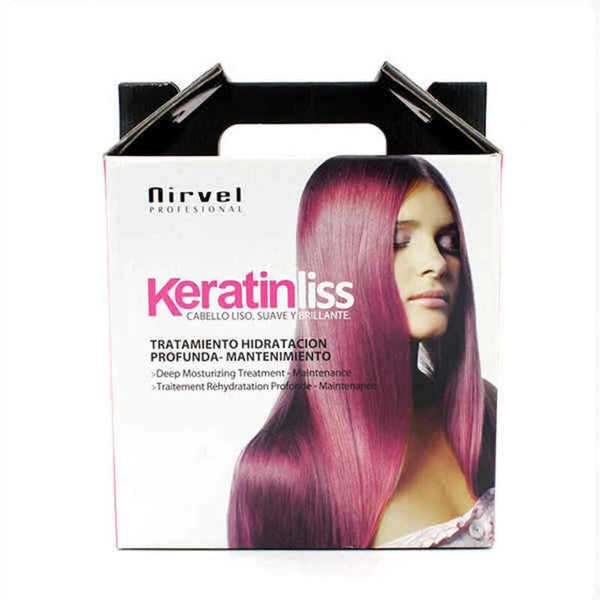 Hair Straightening Treatment Nirvel  Kit Keratinliss-0