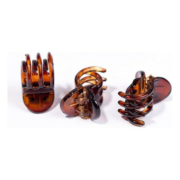 Hair clips Concha Francesa Inca Pinzas Concha Francesa 3 Pieces - Cosmova