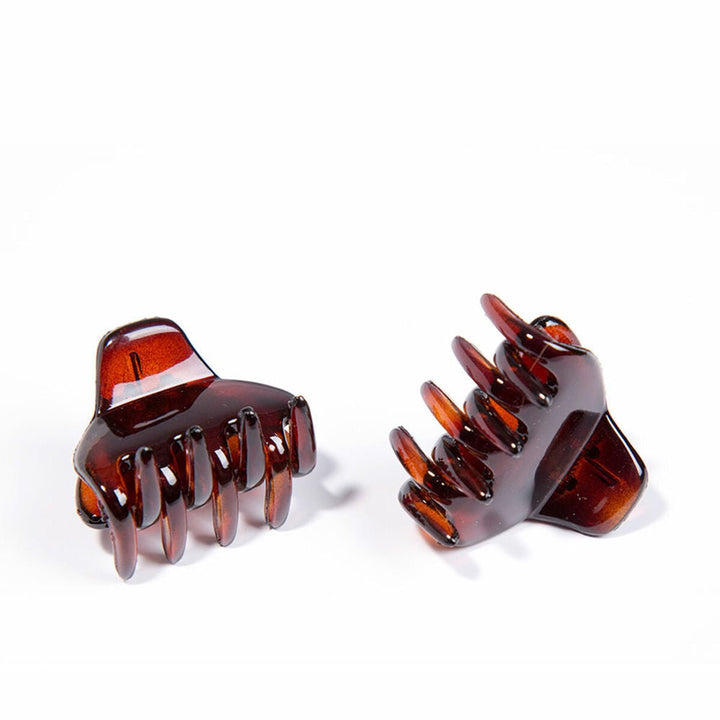Hair clips Inca Pinza Pequeña Brown 2 Units Small - Cosmova