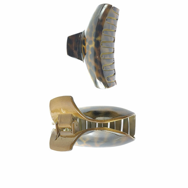 Hair clips Inca Pinza Curvada Leopard - Cosmova
