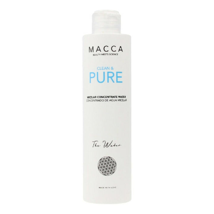 Make Up Remover Micellar Water Clean & Pure Macca Clean Pure Concentrated 200 ml - Cosmova
