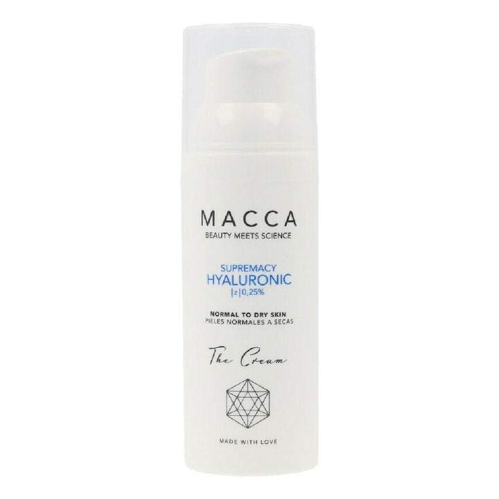 Intensive Moisturising Cream Supremacy Hyaluronic Macca 0,25% Hyaluronic Acid Dry Skin (50 ml) - Cosmova