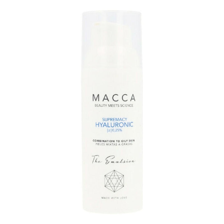 Intensive Moisturising Cream Supremacy Hyaluronic Macca 0,25% Hyaluronic Acid Combination Skin (50 ml) - Cosmova