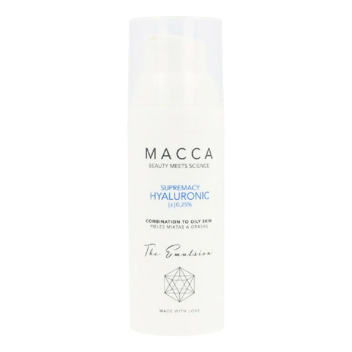 Intensive Moisturising Cream Supremacy Hyaluronic Macca 0,25% Hyaluronic Acid Combination Skin (50 ml)-0