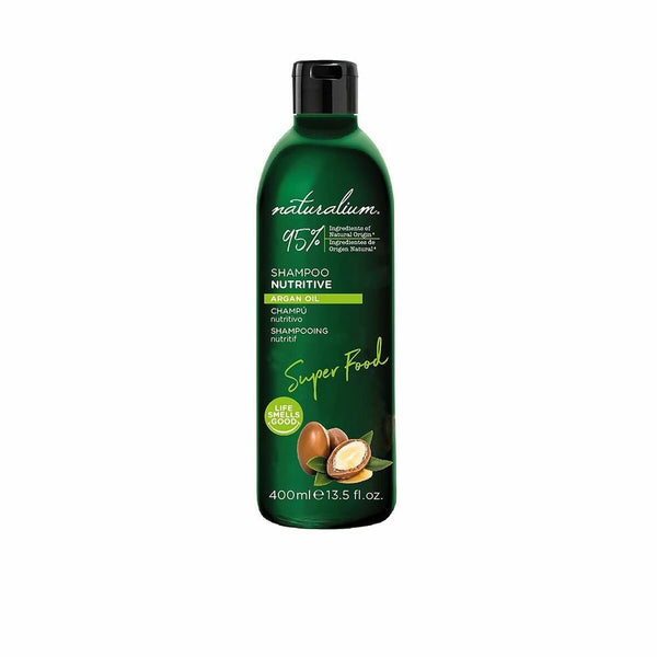 Nourishing Shampoo Naturalium Super Food Argan Oil (400 ml) - Cosmova