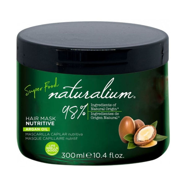 Nourishing Hair Mask Naturalium Super Food Argan Oil 300 ml-0
