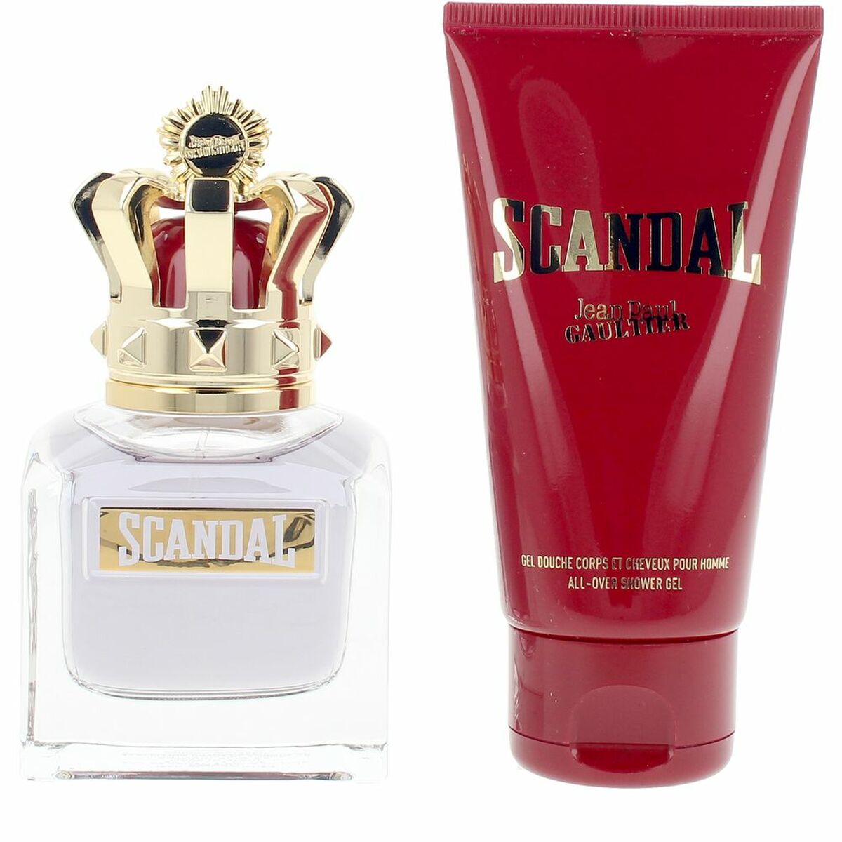 Men's Perfume Set Jean Paul Gaultier SCANDAL POUR HOMME 3 Pieces-0