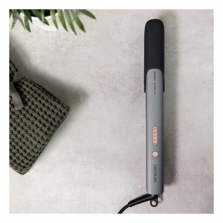 Hair Straightener Cecotec Bamba RitualCare 890 Titanium 42W Black-1