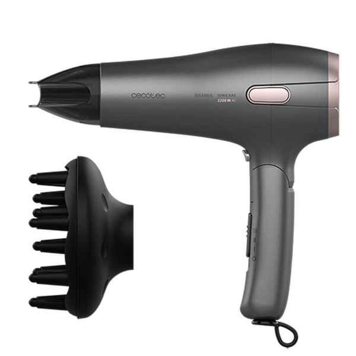 Hairdryer Cecotec Bamba IoniCare 5250 EasyCollect Pro Black 2100 W-0