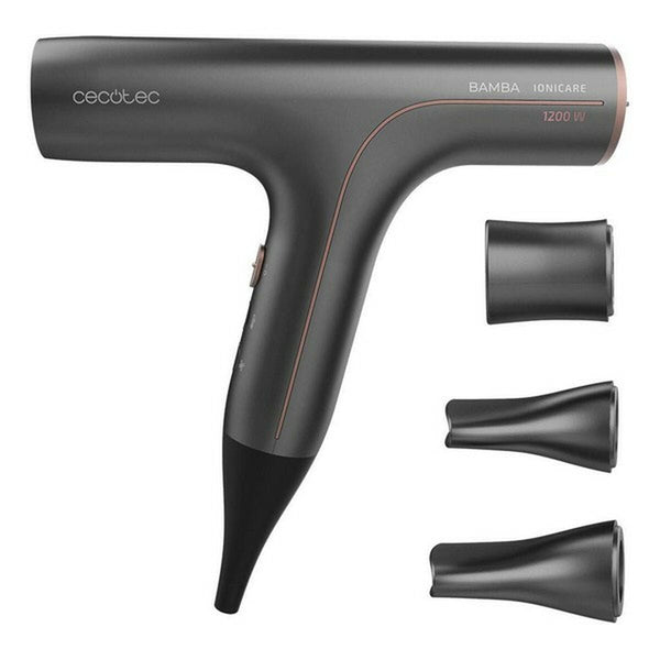 Hairdryer Cecotec IoniCare 6000 Rockstar Soft Black 1200 W-0