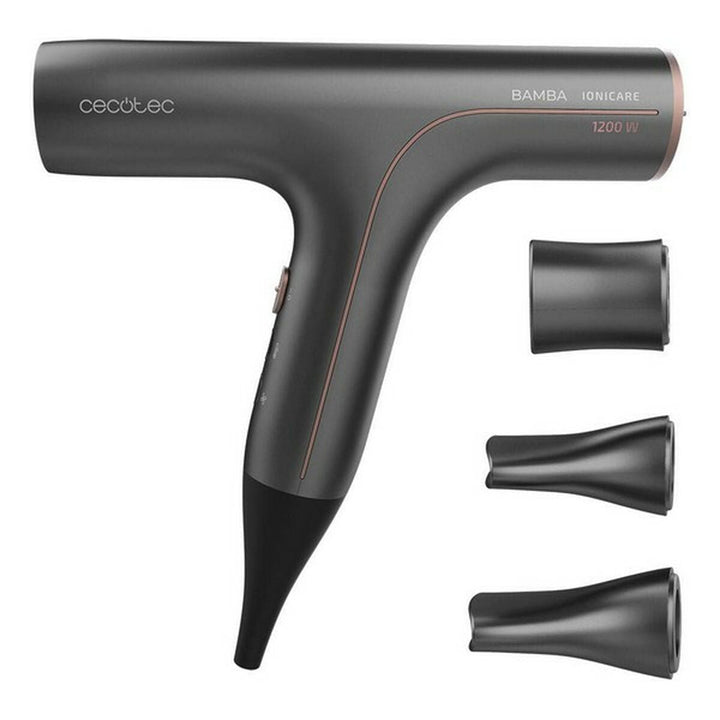 Hairdryer Cecotec IoniCare 6000 Rockstar Soft Black 1200 W-0
