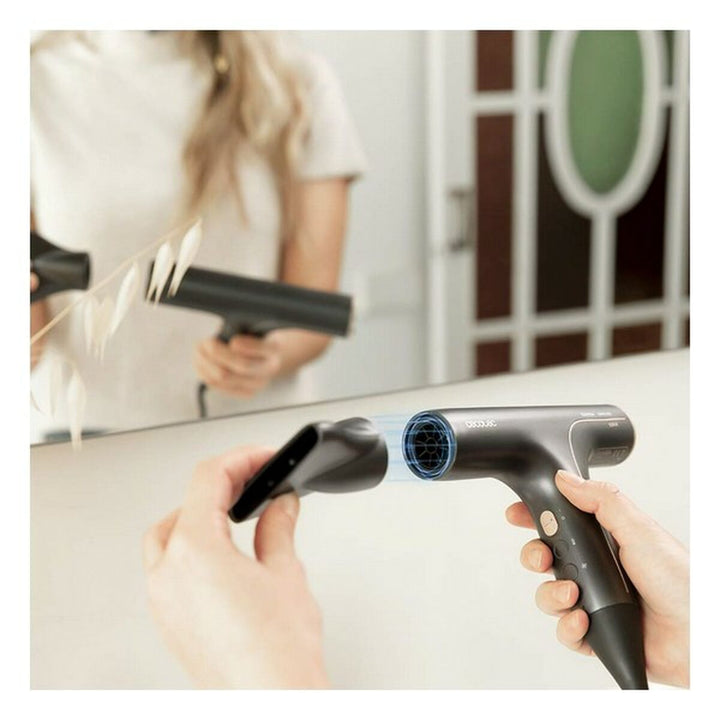 Hairdryer Cecotec IoniCare 6000 Rockstar Soft Black 1200 W-3
