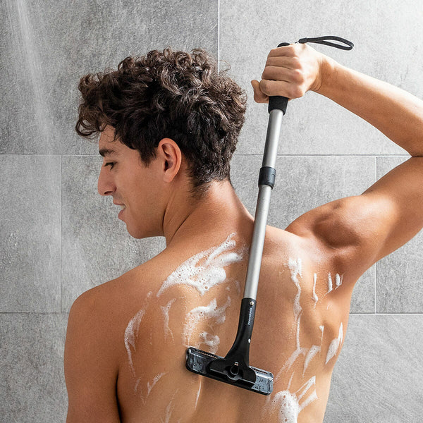 Body Shaver with Extendable Aluminum Handle Extaver InnovaGoods-0