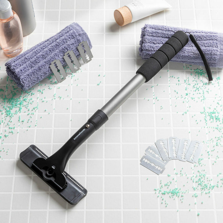 Body Shaver with Extendable Aluminum Handle Extaver InnovaGoods-10