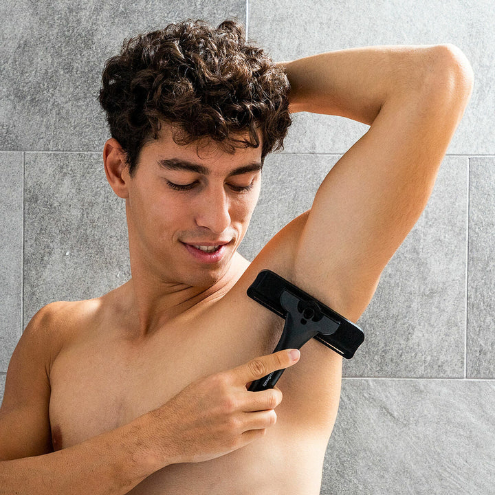 Body Shaver with Extendable Aluminum Handle Extaver InnovaGoods-6