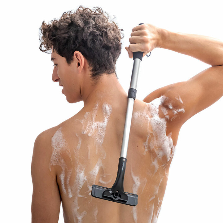 Body Shaver with Extendable Aluminum Handle Extaver InnovaGoods-5