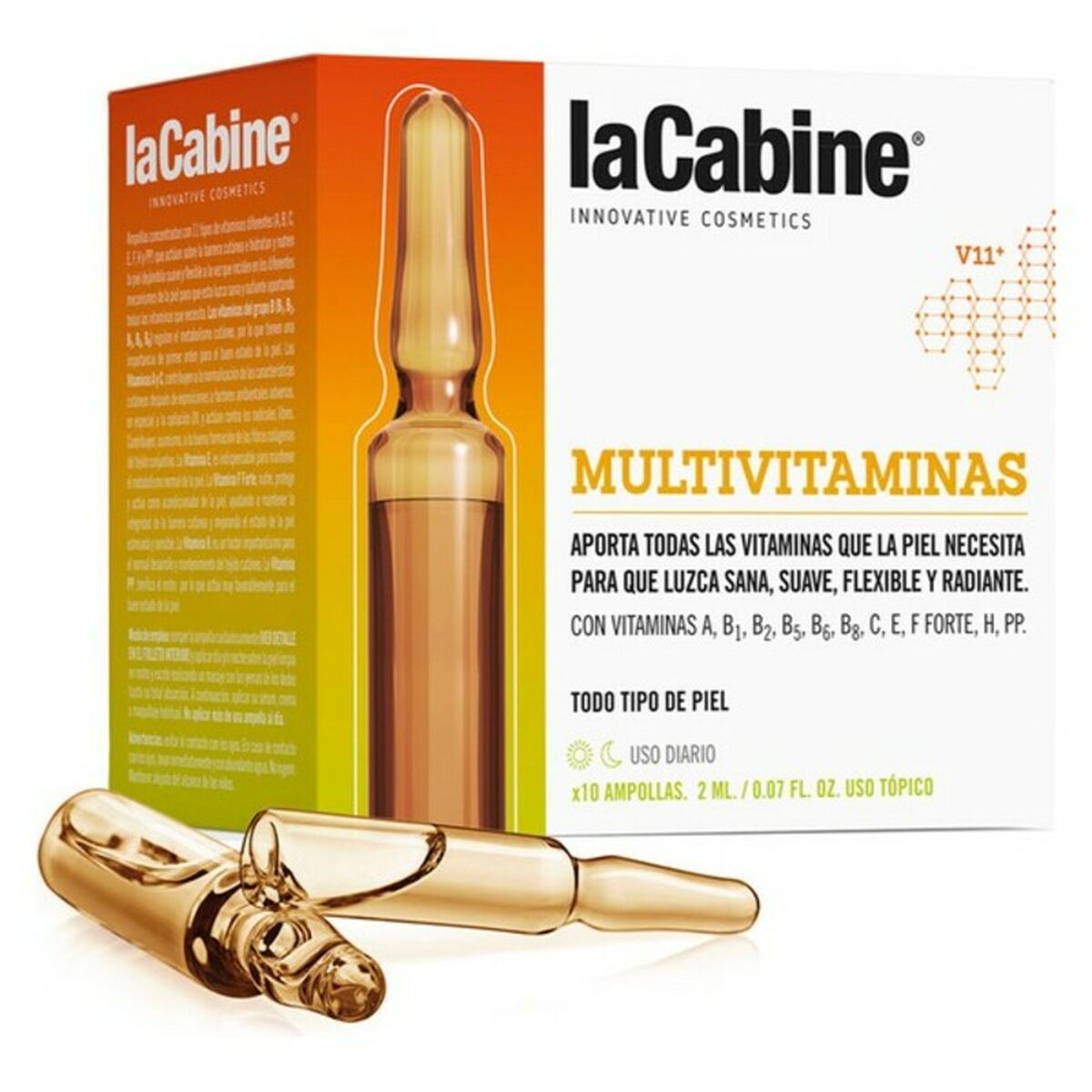 Ampoules laCabine Multi Vitanim (10 x 2 ml)-0