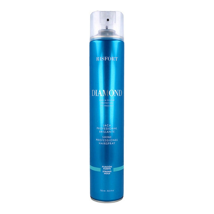 Strong Hold Hair Spray Diamond Risfort (750 ml)-0