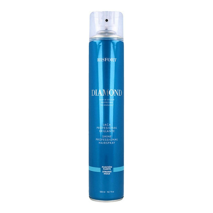 Strong Hold Hair Spray Diamond Risfort (500 ml)-0