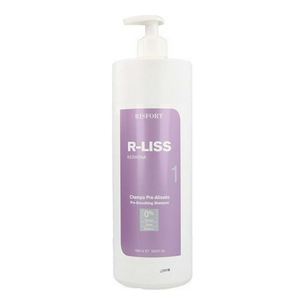 Straightening Shampoo Risfort 8436006861604 1 L-0