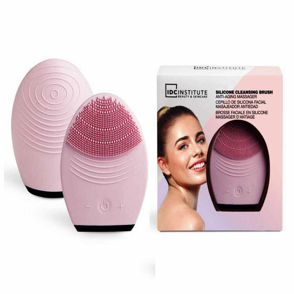 Facial cleansing brush IDC Institute 70006c Silicone-0