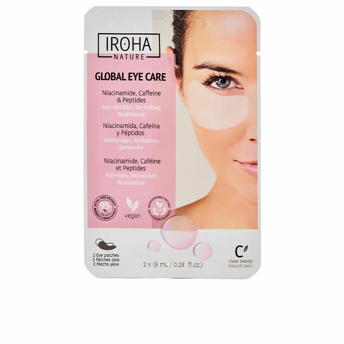 Mask for Eye Area Iroha Global Eye Care 2 Units-0