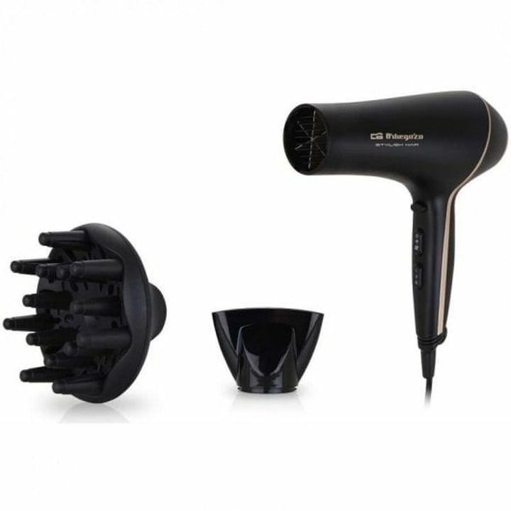Hairdryer Orbegozo SE-2065 2000 W Black-3