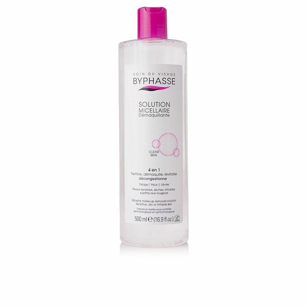 Make Up Remover Micellar Water Byphasse 1000025005 4 - in - 1 500 ml - Cosmova